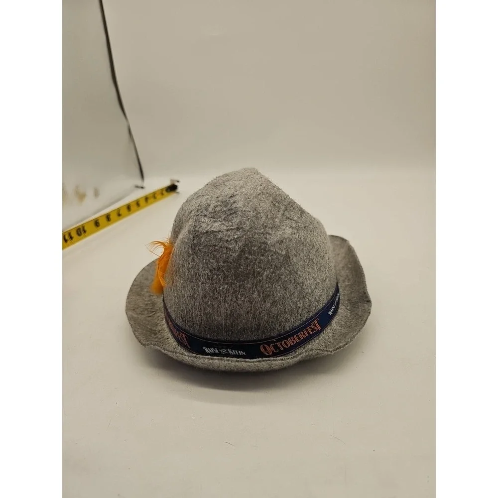 Octoberfest Samuel Adams‎ Promotional Hat with Feather Raise the Stein